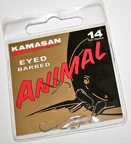 KAMASAN ANIMAL EYED BARBED HOOKS (14)