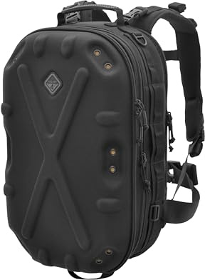 HAZARD 4 Pillbox™ Tactical Backpack – Heavy Duty Military Survival Pack for Men and Women – EDC Rucksack for Laptop, Motorcycle, Outdoor, Bug Out, Gym, Range, Travel, and Camping – 29.5 Liter, Black
