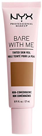 NYX Professional Makup, Bare With me Tinted Skin Veil, BB Cream, Estratti di Aloe e Cetriolo, Coprenza Leggera