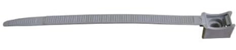 ING Fixations Collier de fixation FIX-TUB ELEC pour tube 16 à 32 mm - sachet de 50 - Gris