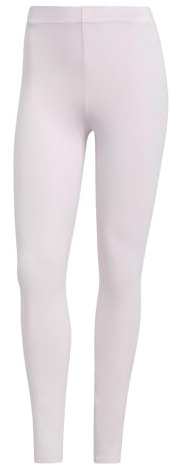 Adidas Femme Essentials Linear Cotton Leggings, Clear Pink/White, S