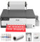PLK A4 DTF-Drucker mit Rollenzuführung, L8058 DTF Transferdruckmaschine mit weißem Rührsystem, 100% Übertragungsrate für DIY-Druck (Drucker)