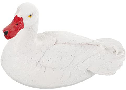 VICASKY Figura galleggiante in resina decorativa per giardino e stagno, posa e colori realistici per decorazioni da giardino e mini laghetto