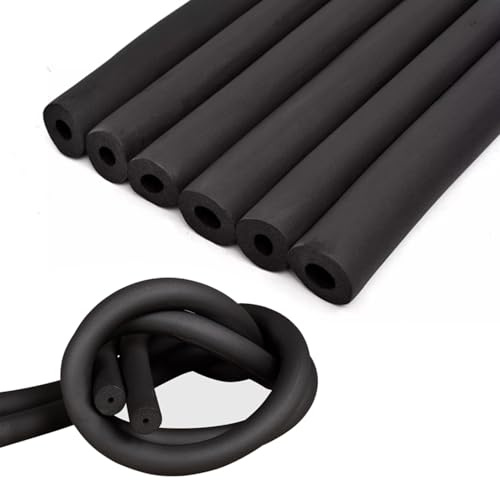 Mousse d'isolation de Tuyau 6 13 16 20 25 32 43 50 63 76 90 110 mm, Manchon Isolation Tuyaux 1.7m 1.8m pour Chauffage et Tube Climatisation, Résistant aux Rayures(20mm X 50mm)