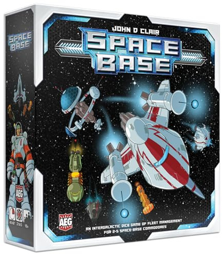 Alderac Entertainment Group | Space Base Würfelspiel auf Englisch für Alter 14+ | Strategisches und Kompetitives Spiel für 2–5 Spieler | Intergalaktisches Spiel mit Flottenmanagement