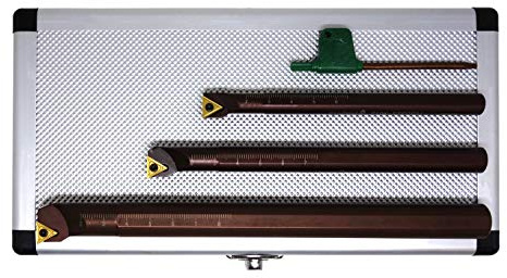 PAULIMOT Bohrstangen-Set 3-teilig mit Wendeplatten, 10, 12 und 16 mm