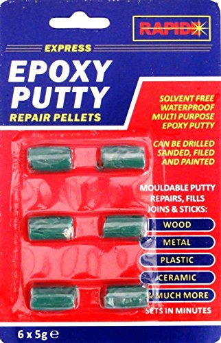 Epoxy Putty Repair Pellets, Waterproof Epoxy Putty Repair Pellets 6x5g Ceramic,Metal,Wood Plastic Etc Filler