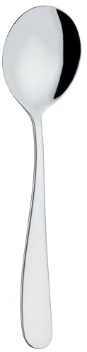 Grunwerg Clarence Soup Spoons, 18/10 Stainless Steel, Set of 12