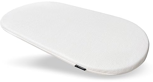 YUNIOO Wickelauflage aus Schaumstoff mit wasserdichter und ultraweicher Wickelauflage für Baby-Wickelkorb, Babykorb. Nicht zum Schlafen geeignet 74 x 38 cm