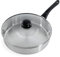 BK Cookware Bold 28cm Edelstahlpfanne mit hohem Rand und Deckel, induktionsgeeignet, satinierte Oberfläche, Stay Cool Griff, spülmaschinenfest, silber