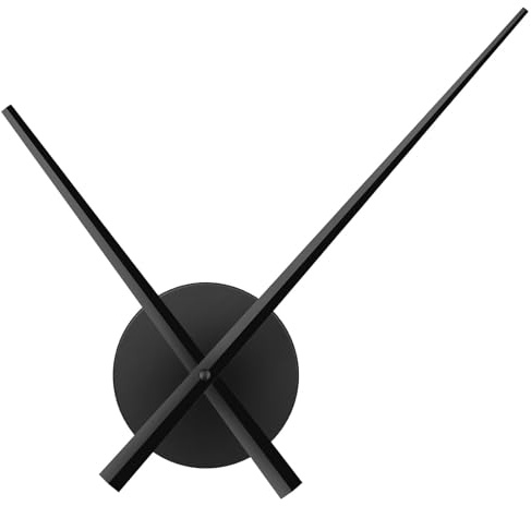 EEEKit Mécanisme Horloge, Mécanisme Horloge Murale Grandes Aiguilles, Mecanisme Horloge Silencieux pour Horloge DIY Remplacement