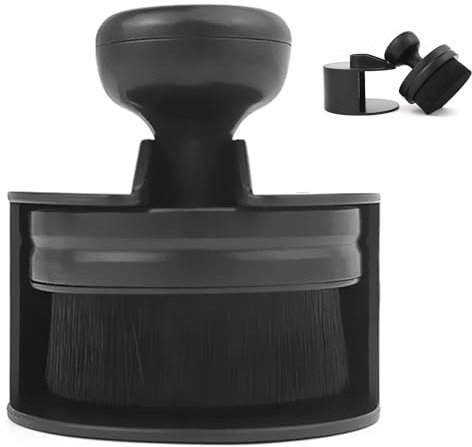 Spazzola Professionale per la Cura dei Pneumatici, Spazzola per la Pulizia dei Dettagli in Nylon, Spazzola Applicatore per Pneumatici (Nero)