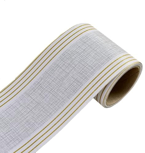 cenefas Autoadhesivas Pared 5M/Rollo de Papel Tapiz Autoadhesivo de PVC for línea de Cintura, Fondo Impermeable, Borde de Pared, Pegatinas de zócalo, Cinta for Bordes, decoración del hogar