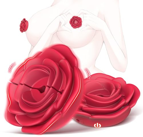 Vibradorador Mujer Juguetes Eróticos para Mujer Sexuales - Pinzas Pezones Eróticos BDSM Ajustables con 10 Modos Fuertes, Clip de Pezón Femenino sin Perforación Juguetes Sexuales para Parejas Sex Toys