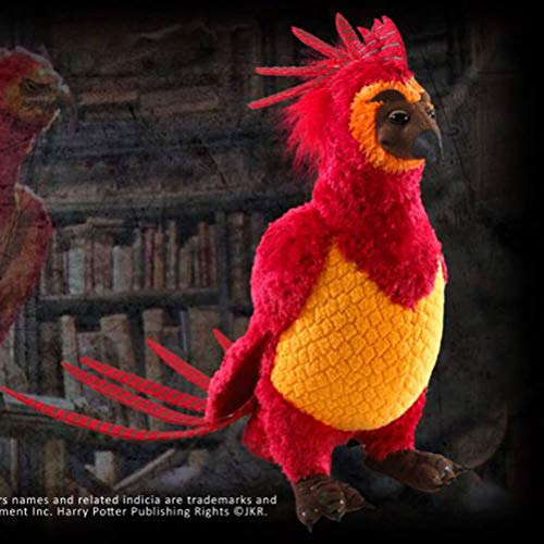 Fawkes Plush by The Noble Collection - Officially Licensed 9 in (23 cm) Harry Potter Toys Dumbledore Dolls Plush Order of The Phoenix Doll Figures - for Kids & Adults