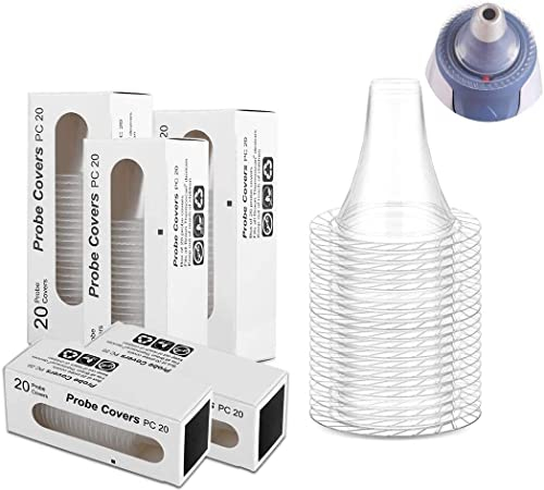 300 er Set Fieberthermometer Schutzkappen for für braun Ersatzschutzkappen, Ohrthermometer Ersetzen Abdeckungen für alle Braun Ärmel