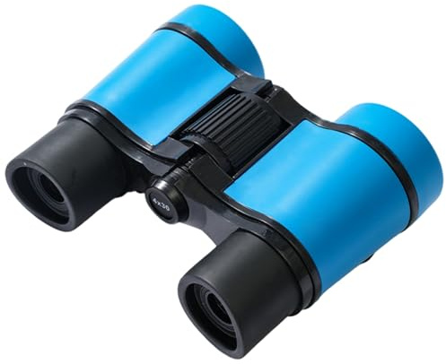 Jumelles pour Enfants 4X 30mm, Vue Claire, Mini télescope avec Corde pour Regarder Le Camping en Plein air pour Tout-Petits