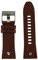 Diesel Uhrband Wechselarmband LB-DZ7314 Original Ersatzband DZ 7314 Uhrenarmband Leder 28 mm Braun