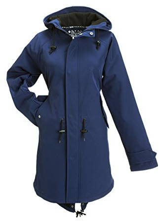 BMS HafenCity Coat SoftShell - Damenkurzmantel - marine - 36