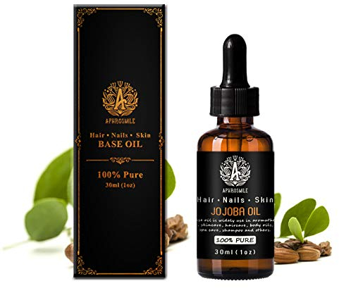 100% reines Jojobaöl für Massage, 30ml Trägeröl - Jojobaöl für die Hautpflege, 1oz Basisöl - Jojobaöl für die Haarpflege