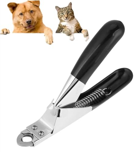Mumusuki Pet Cat Dog Nails Clippers, Trimmer-Pet Dedicated Grooming Tool Nagelschere für die PflegeKatzen Puppy Kitten Kleine Hunde Kaninchen oder andere Kleintiere(Schwarz)