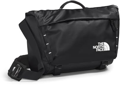 The North Face Base Camp Voyager Messenger Bag, TNF Black/TNF White-NPF, One Size