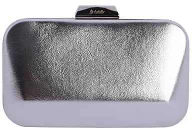 EL CABALLO Bolso de fiesta clutch para mujer Aura de piel sintética