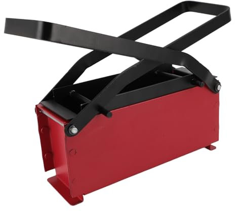 Macchina per Bricchette per Tronchi di Carta, Macchina per Mattoni di Carta in Ferro Piccola e Leggera con Cestino per L'acqua, Pressa per Carta per Blocchi di Combustibile,