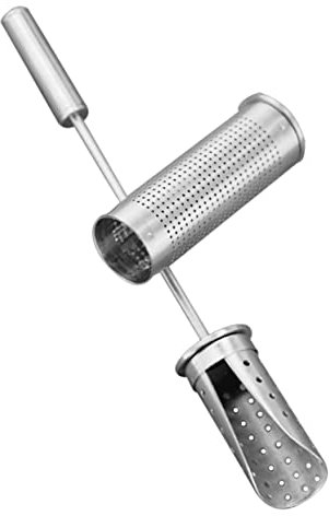 DECHOUS Tee-ei Aus Edelstahl Teesieb Zum Aufbrühen Teefilterrohr Halter Für Losen Tee Praktisches Teesieb Für Zuhause Und Küche