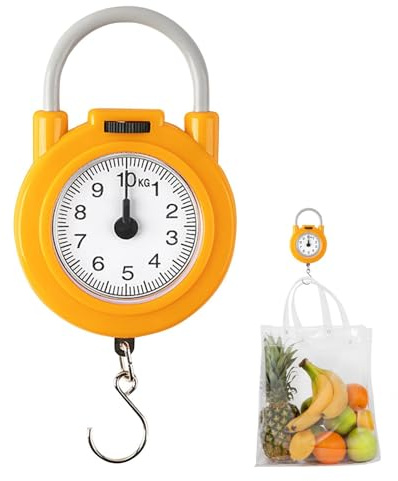Bilancia per bagagli a mano, pesatrice portatile, strumento leggero, bilancia ad alta sensibilità, accessori per manico in ABS, set di peso da viaggio, pratico strumento di misurazione per valigie