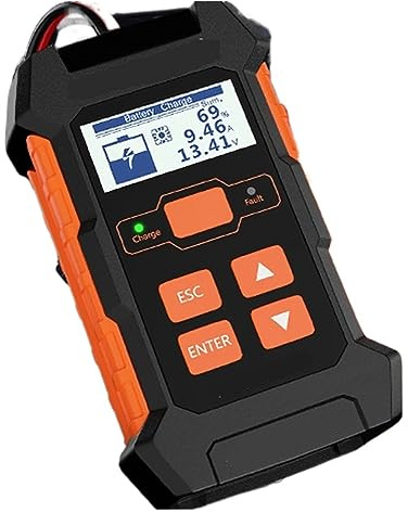 Batteritestare, KW520 10A 5A automatisk billastbil batteritestare laddare blysyra bilbatteri puls reparationsverktyg