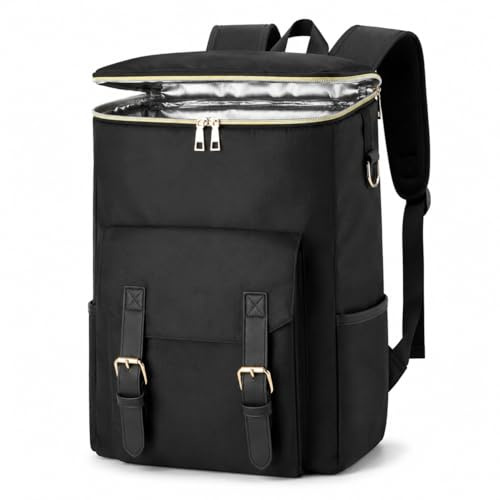 MIJOMA Mochila térmica de 20 l, color negro
