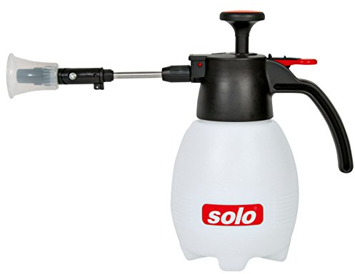Solo 401 Drucksprüher 1 Liter mit schwenkbarer Düse mit robusten FKM Dichtungen - Sprühgerät für Garten, Balkon und Haushalt 18 x 12 x 23 cm weiß