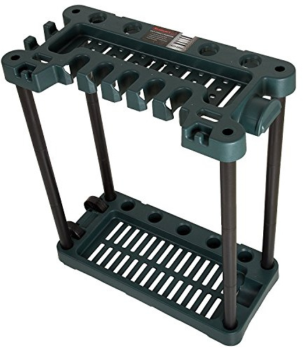 Garden Tool Organizer - Utility Rack, Holds Yard Tools - Garage Organizers and Storage Home Essentials by Stalwart - 40 Yard Tools, UNIT