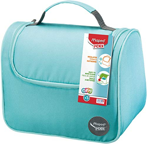 Maped PICNIK -isolierte Lunch-Tasche Kids ORIGINS - mit Tragegriff - ideal für den Transport und Aufbewahrung - Türkis