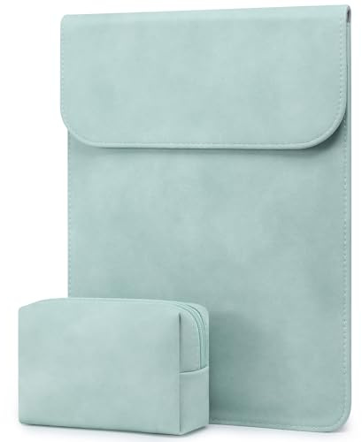HYZUO 13 Tum Laptopfodral PC Väska Fodral för MacBook Air, Mint Grön | för MacBook Air 13 A3449 M5-M1 2026-2018, MacBook Pro 13 M2 M1, MacBook Neo 13, iPad Pro/Air 13, Surface Pro, XPS 13