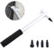 Terisass Tap Down Hammer Aluminum Paintless Dent Repair Removal Hammer Universal Knockdown Tool Kit with 5 Pcs Heads