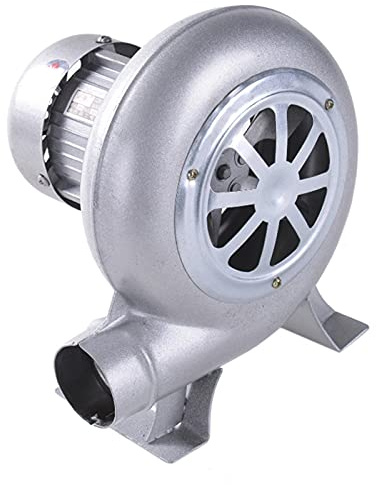 Soplador de aire eléctrico de velocidad variable para herrería y barbacoa, ventilador ajustable de 30/40/60/80 W, soplador de forja de alto rendimiento para un control eficiente del calor y flujo de