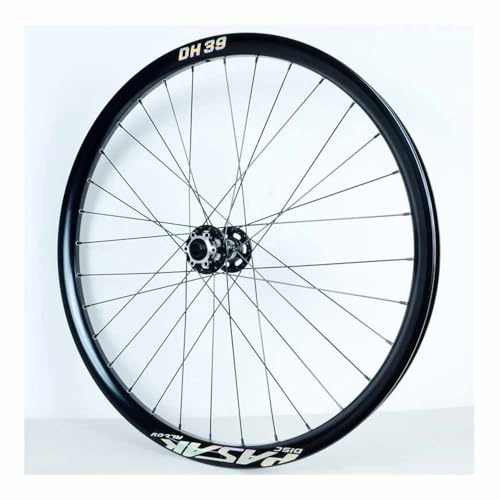 Ruedas Delanteras o traseras para Bicicleta de montaña 26 27,5 29 XC/DH(Black-15 * 110,29)