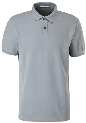 s.Oliver Herren 2024581 Polohemd, Grau 95a2, XL EU