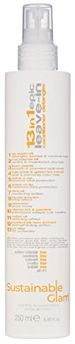 Sustainable Glam 13in1 Epic Leave-In Conditioner Hair Detangler Spray with Keratin, Argan & Macadamia Oil