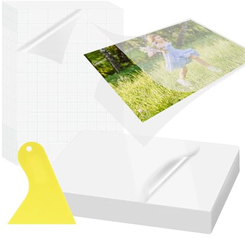 101 Piezas Fundas Plastificar Plastificar Papel Plastificar Funda Plastificar Laminas Plastificar Pelicula de Laminacion Películas Laminadas Autoadhesivas Película Laminada Transparente Brillante