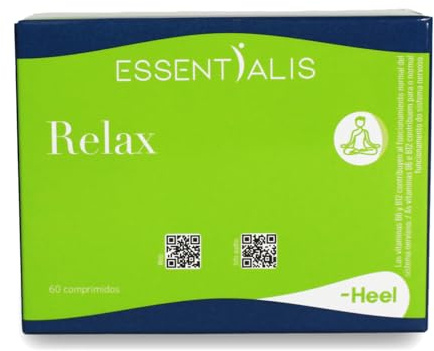 Essentialis Relax – Con Valeriana, Melisa, Pasiflora, Amapola de California, Magnesio, Vitaminas B6 y B12 – Apoyo para la Calma, Bienestar y Relajación Natural – 60 comprimidos veganos