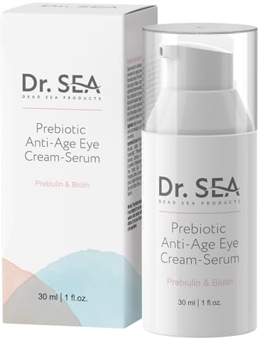 DR. SEA - Anti-Age Ögonserum Prebiotika & Biotin - 30 ml | Anti-Age Ögonserum Prebiotika & Biotin: återfuktar känsliga områden och hjälper fina linjer att se slätare ut.