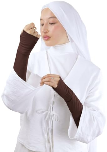 Lamis Hijab manchette (Marron Glacé)