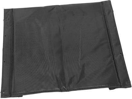 HAPINARY Oxford Cloth Wheelchair Cushion Pad, Non-slip Thickened Breathable Seat Cushion for Wheelchair, Sturdy Black Oxford Fabric Cover Suitable for Mobility Aid Seating