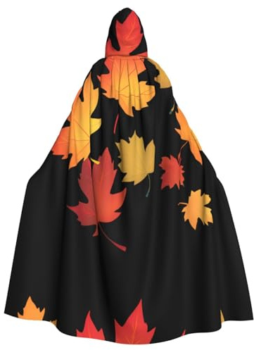 WHJDPP Cape à capuche flottante avec nœud papillon pour Halloween - Pour fête costumée, cosplay