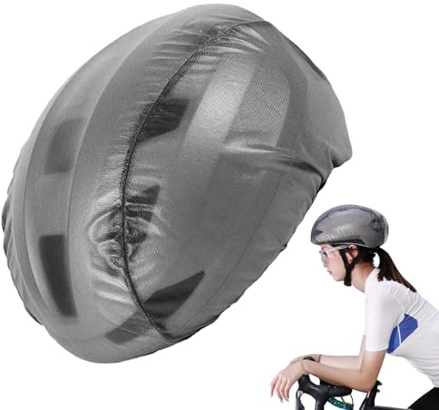 Cubierta reflectante para casco – escudo ligero impermeable para casco de bicicleta, equipo de visión resistente al viento, resistente al aire libre para viajes urbanos | Abd de seguridad