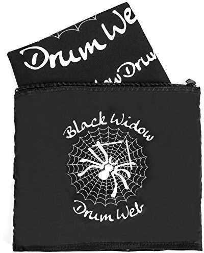 Black Widow Drum Web Anchoring Drum Mat, The Ultimate Drum Mat