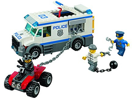 Lego City - 60043 - Jeu De Construction - Le Transport du Prisonnier